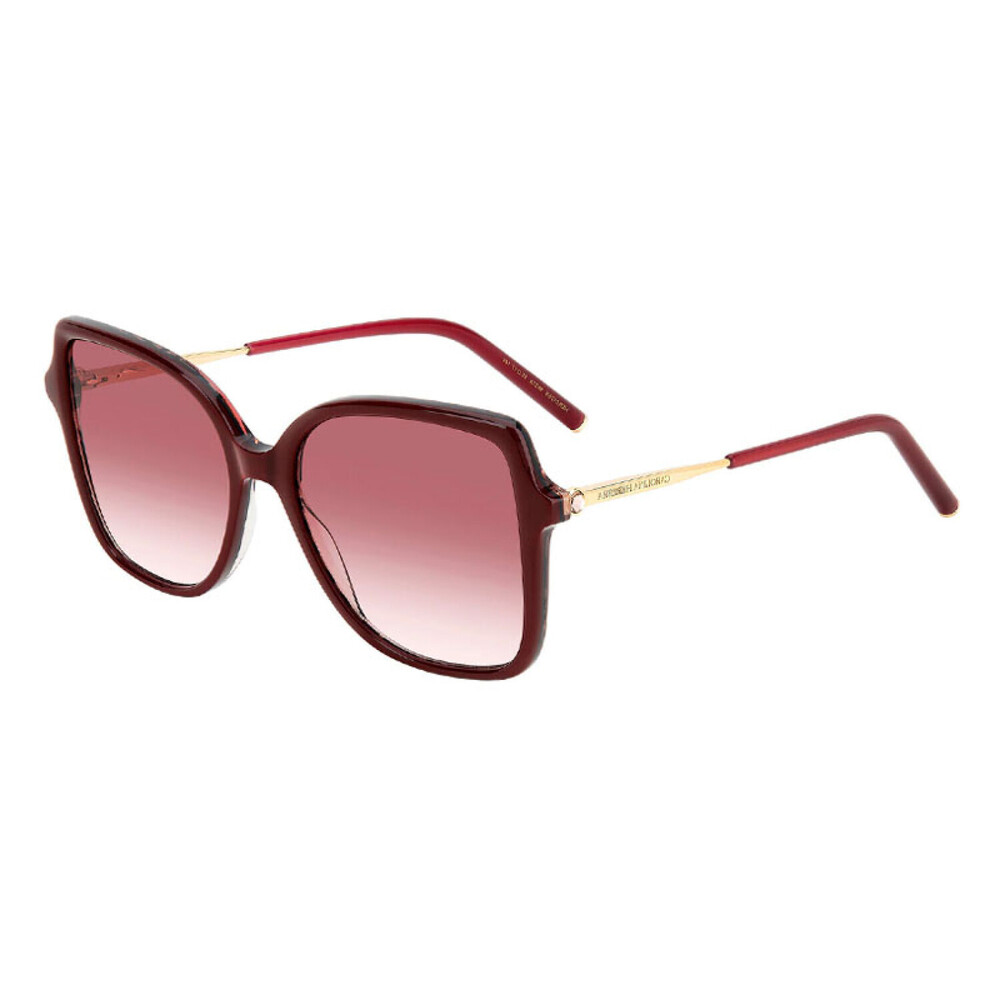 NEW Carolina Herrera HER 0179/S 06K33X Burgundy/Gold Sunglasses authentic